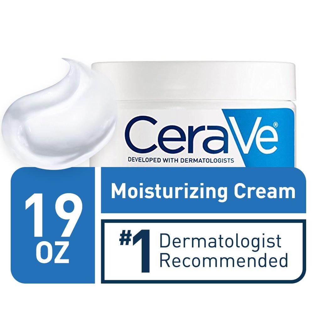 Kem dưỡng ẩm Cerave moisturizing cream cho da mặt và toàn thân , kem cấp ẩm Cerave, hàng chính hãng Mỹ luckily1702