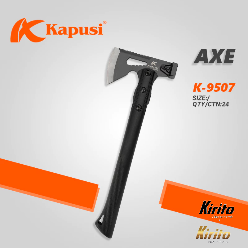 Búa rìu Kapusi, Rìu Đa Năng Nhật Bản 6 trong 1, Cứu Hỏa, Đi Phượt, Chặt Cây, Đánh Lửa, Còi Cứu Sinh