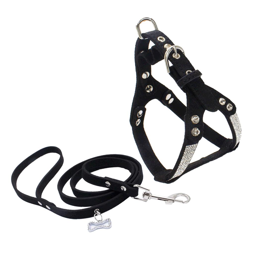 Adjustable Pet Dog Harness Anti-Twist Leash Set for Small Medium Large Dogs
