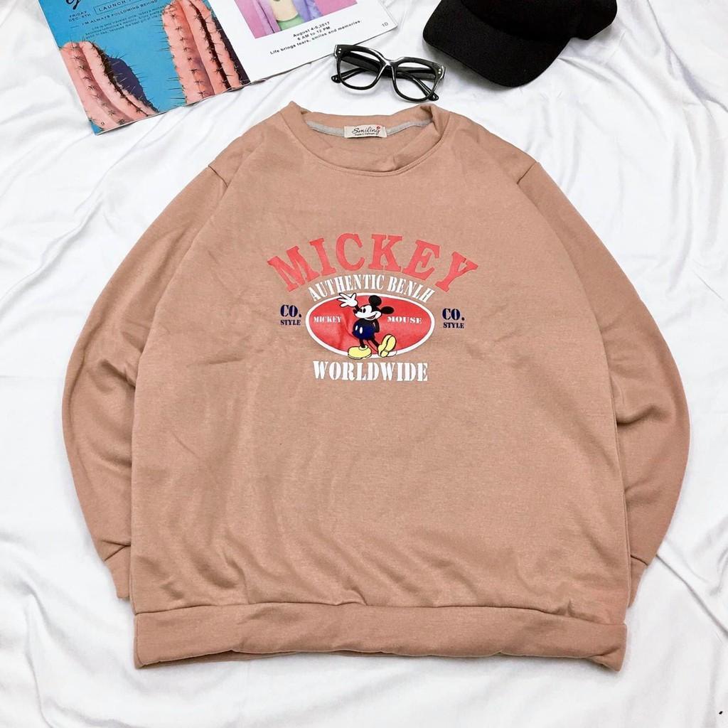 Áo sweater unisex chất nỉ bông loại 1