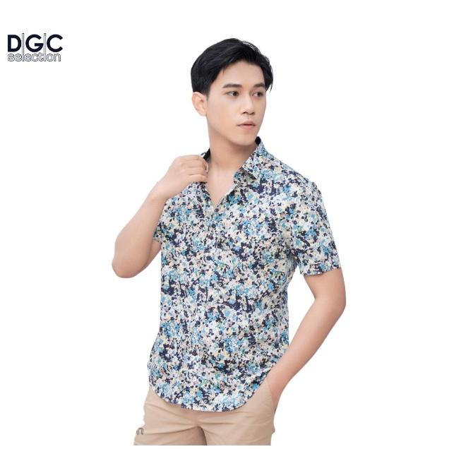 Áo sơ mi Nam ngắn tay Slim Fit DGC - SASNCB21M-S