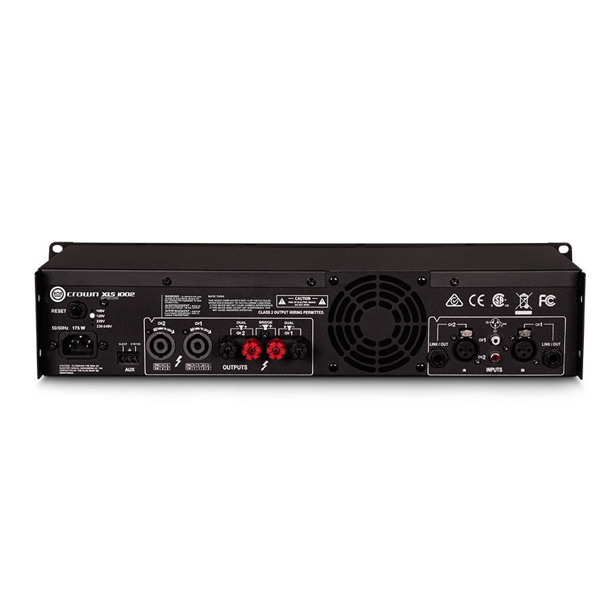 Thiết Bị Khuếch Đại Âm Tần 2 Kênh Crown XLS1002 (350W) - Hàng Chính Hãng