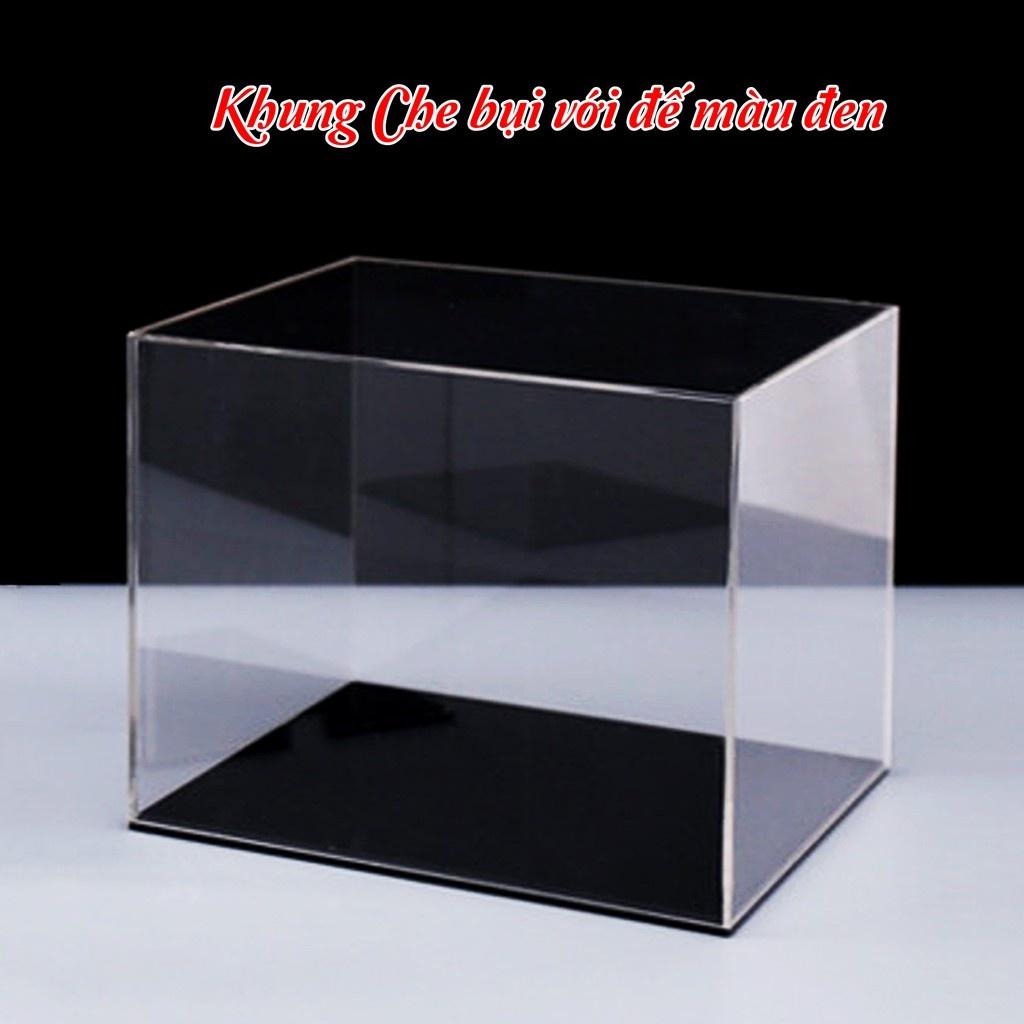 Hộp mica trưng bày chống bụi trong suốt cho mô hình sản phẩm 14x14x20cm | Kích thước riêng liên hệ shop