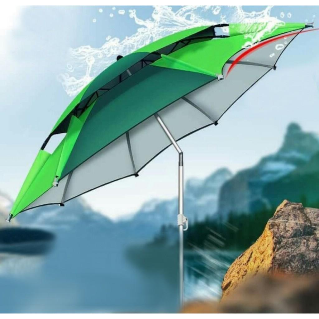 Ô câu cá - ô 2 tầng cao cấp,dù câu cárộng 2m2