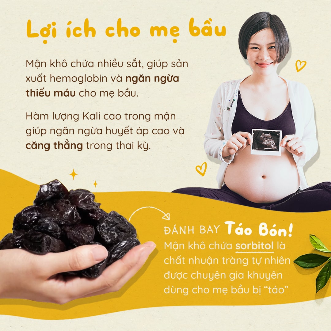 Mận Khô Taylor Prunes Giảm Táo Bón Tốt Cho Mẹ Và Bé | 168