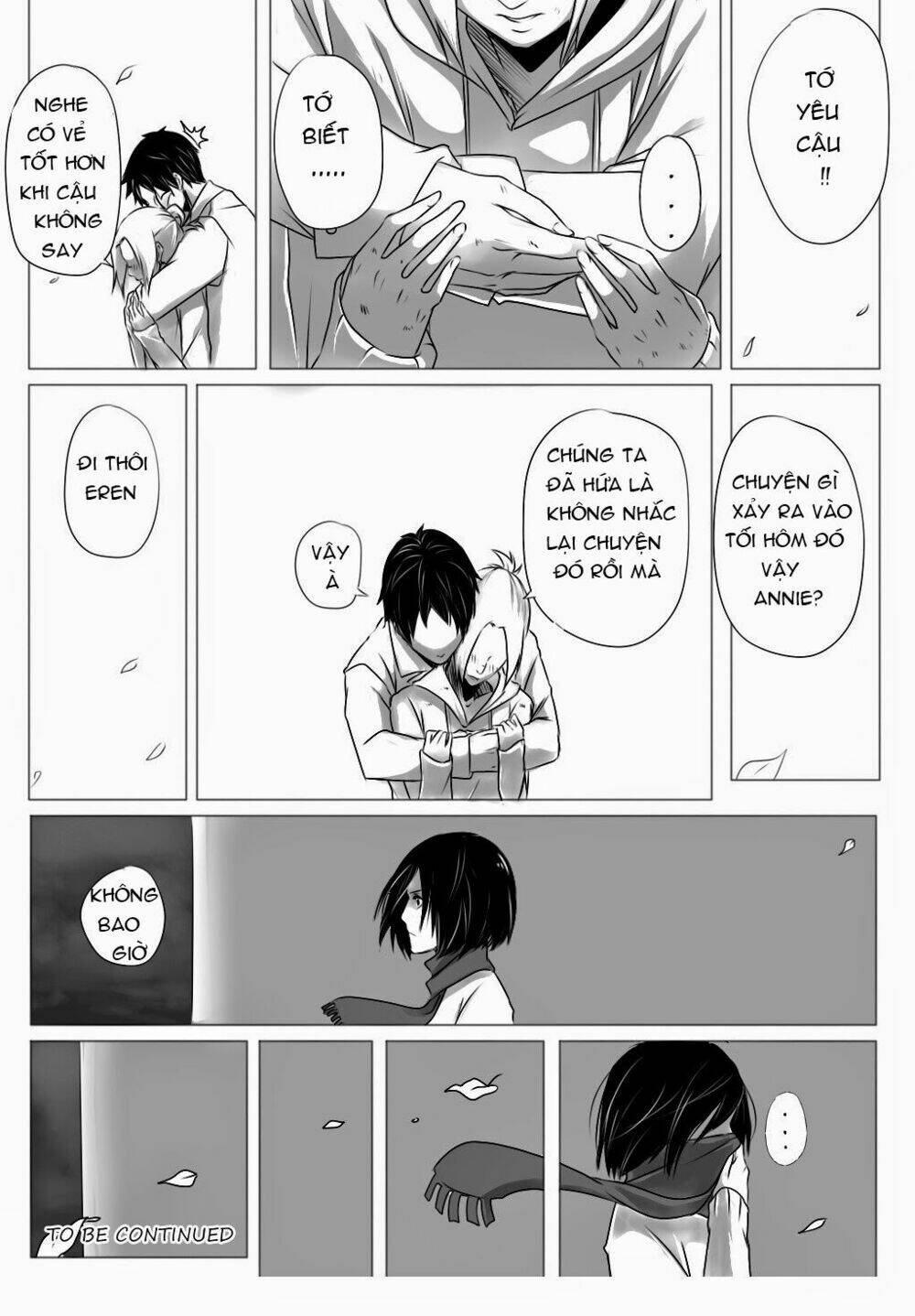 đại chiến titan - doujinshi về cuộc tình tay 4 chapter 3 10