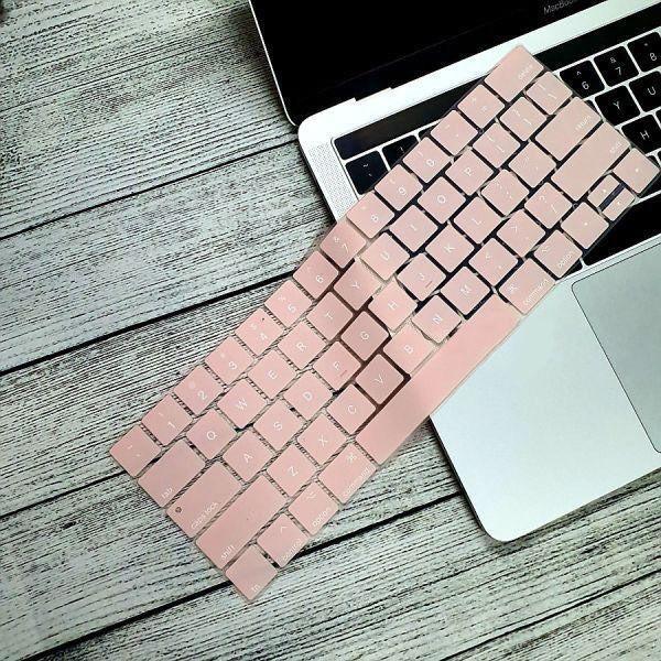 Phủ Phím Silicon MacBook chống nước, chống bụi bẩn Đủ Dòng-Đủ màu