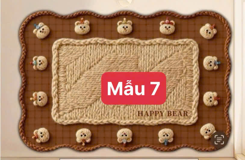 Thảm Lót Chân Hoạt Hình Dễ Thương Giả Dệt Diatom Bùn – Thảm Thấm Hút Nước Chống Trơn Trượt Dùng Phòng Tắm, Cửa Ra Vào - HÀNG CHÍNH HÃNG MINIIN