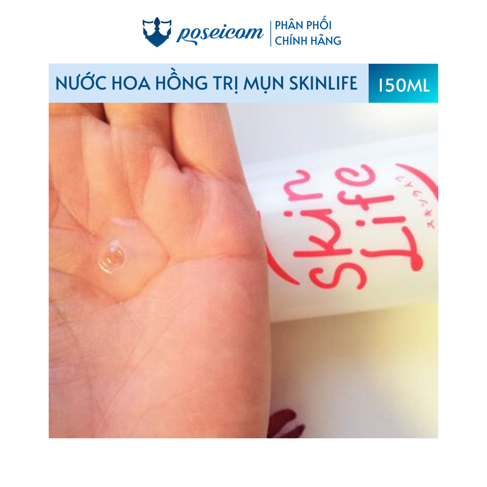 Nước hoa hồng ngăn ngừa mụn skinlife cow 150ml - 4901525003254