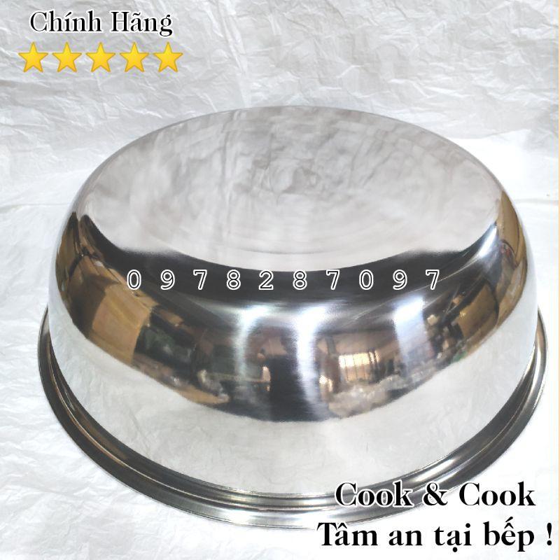 Chậu inox 304 thau inox 304 size 60, 64 cm