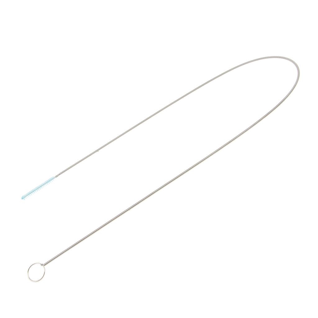 Folding Hydration Pack Hose Brush Water Bag Tube Spring Scrub Pipe Cleaner
