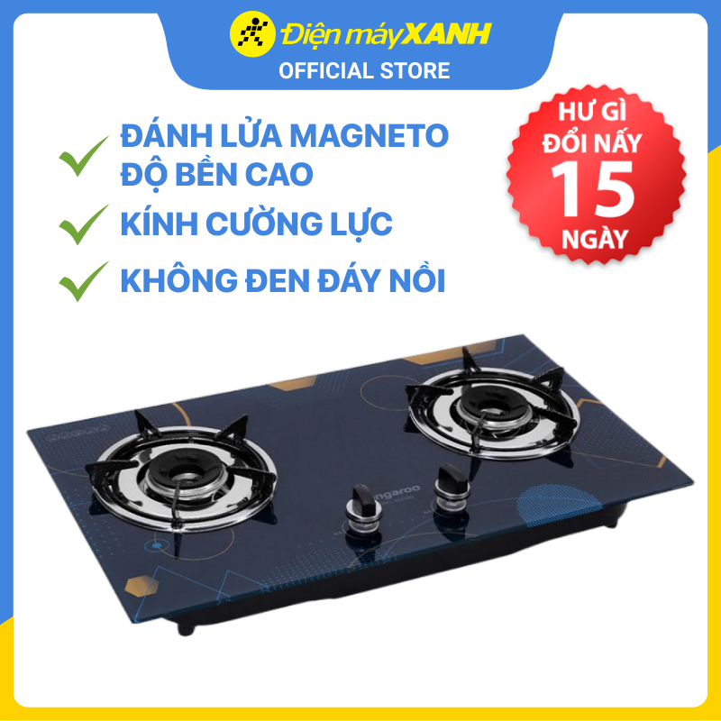 Bếp ga âm Kangaroo KG536B - Hàng chính hãng