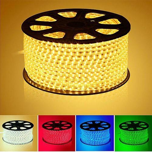 Đèn LED dây trang trí, hắt trần loại 2 mắt 1 hàng, dây đồng chống ẩm tuyệt đối