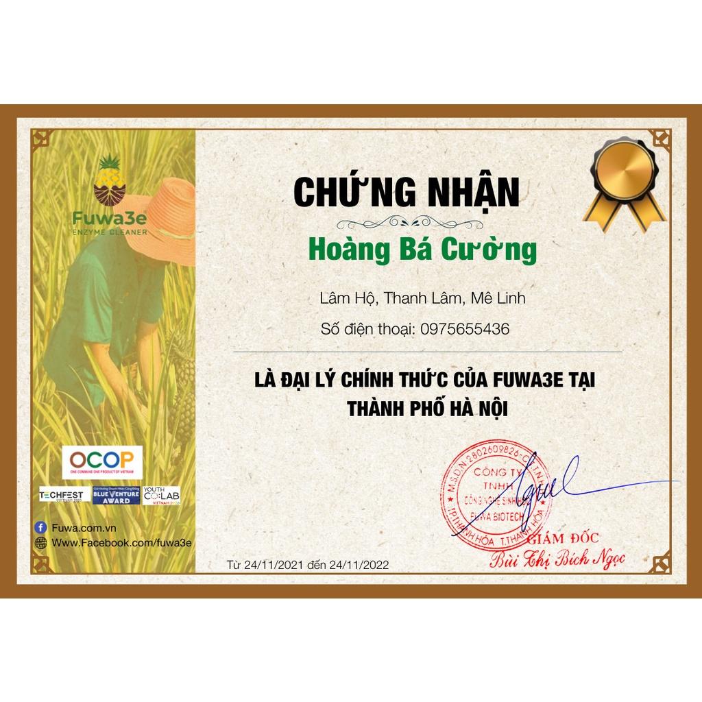 Nước Lau Sàn Hữu Cơ Fuwa3e Sả Chanh 100ml Xua Đuổi Côn Trùng An Toàn Cho bé