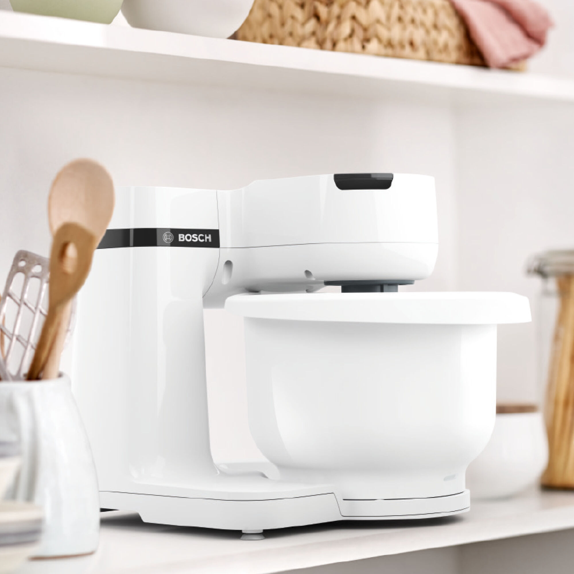 Máy xay trộn đa năng Bosch MUMS2AW00 700W 3.8L 4 tốc độ - Hàng chính hãng