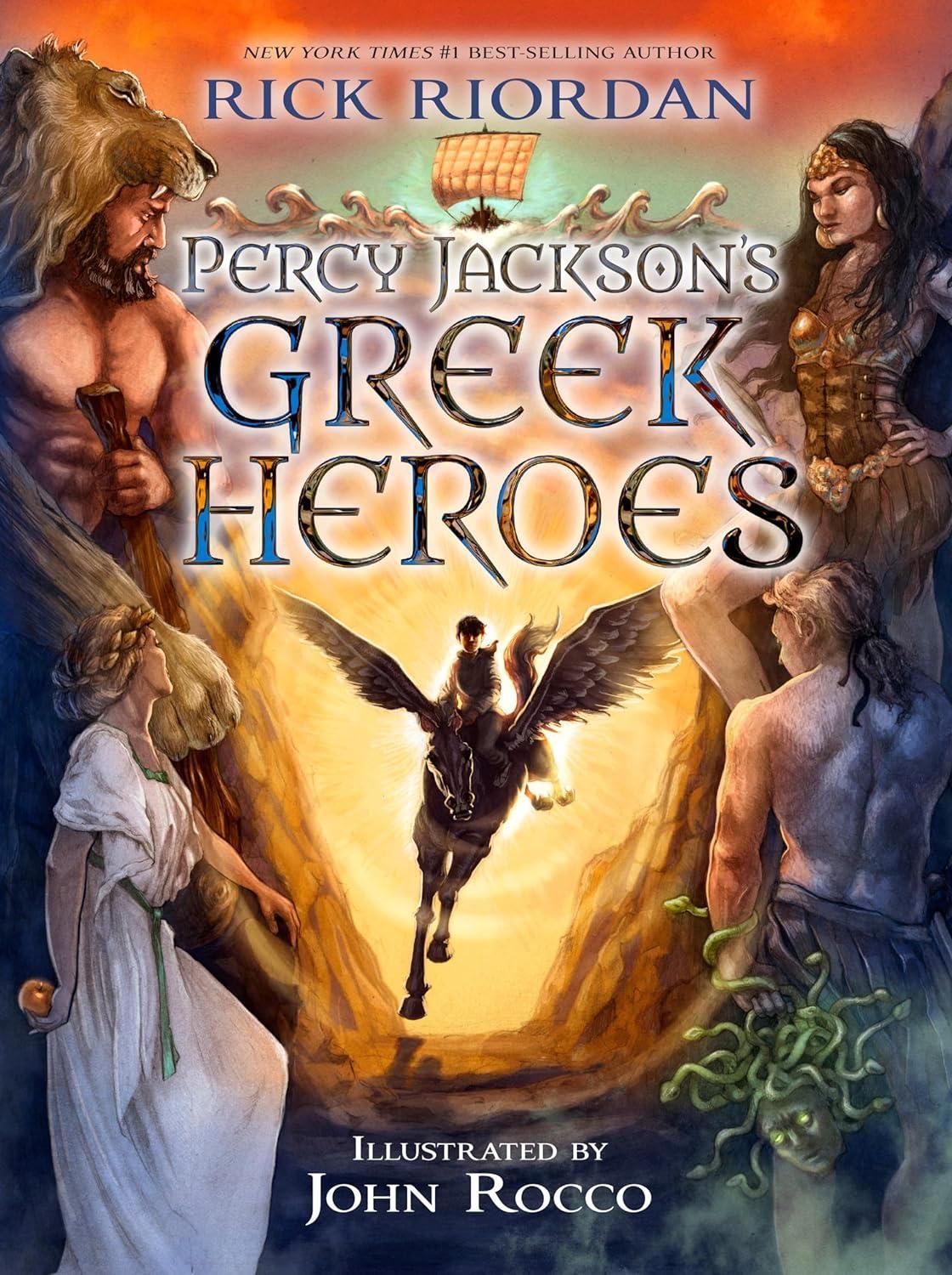 Sách ngoại văn: Percy Jackson's Greek Heroes