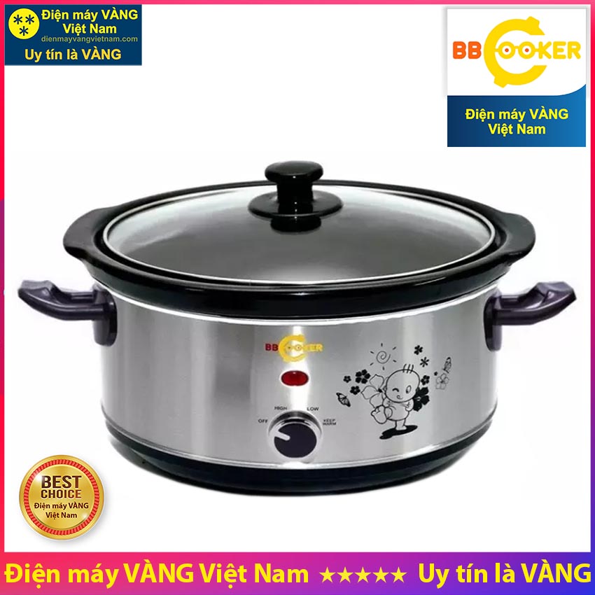 Nồi Nấu Cháo Đa Năng BBCooker BS35 (3.5L) - Hàng chính hãng