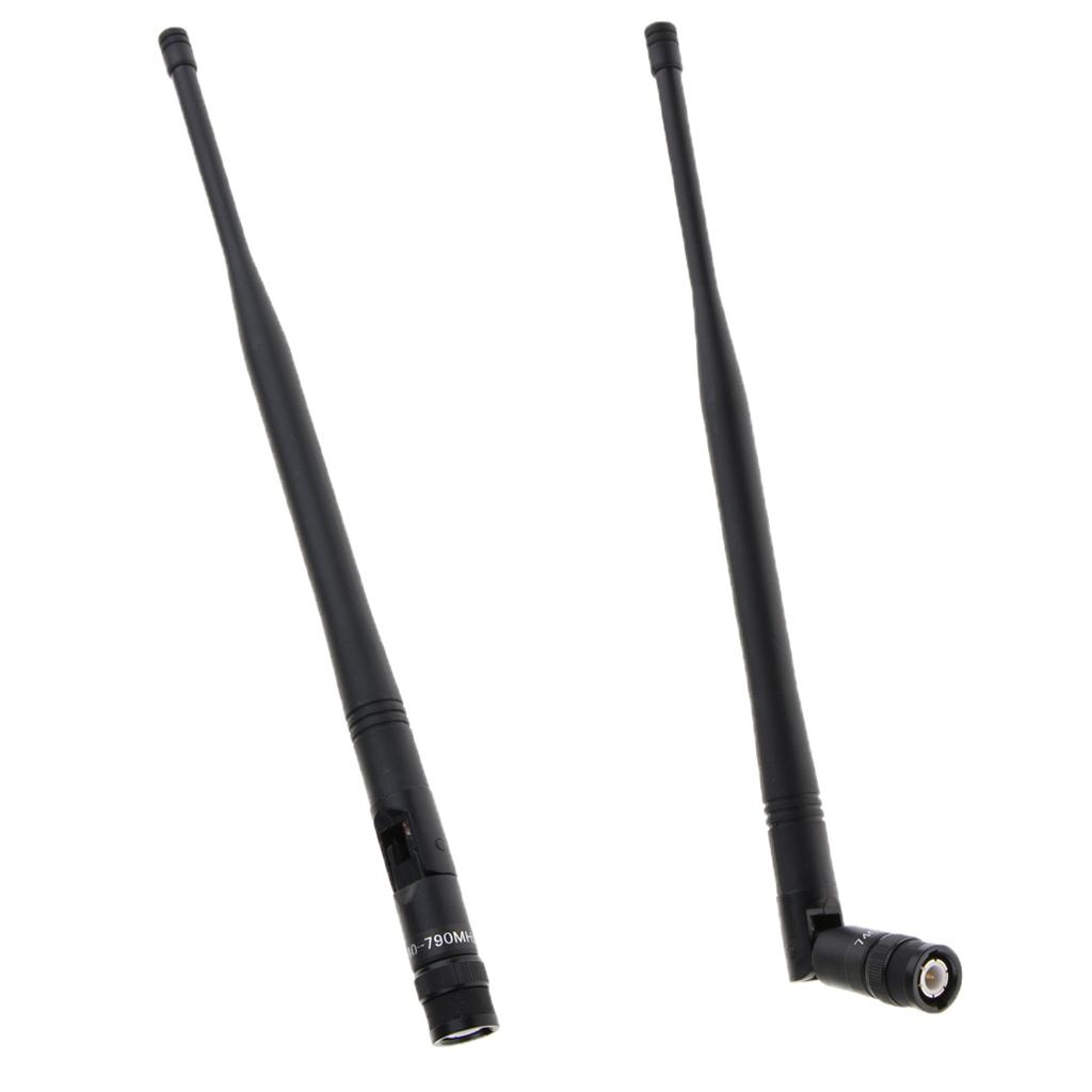 2xHandheld Microphone Mic Gain Antenna Stable Signal Wireless