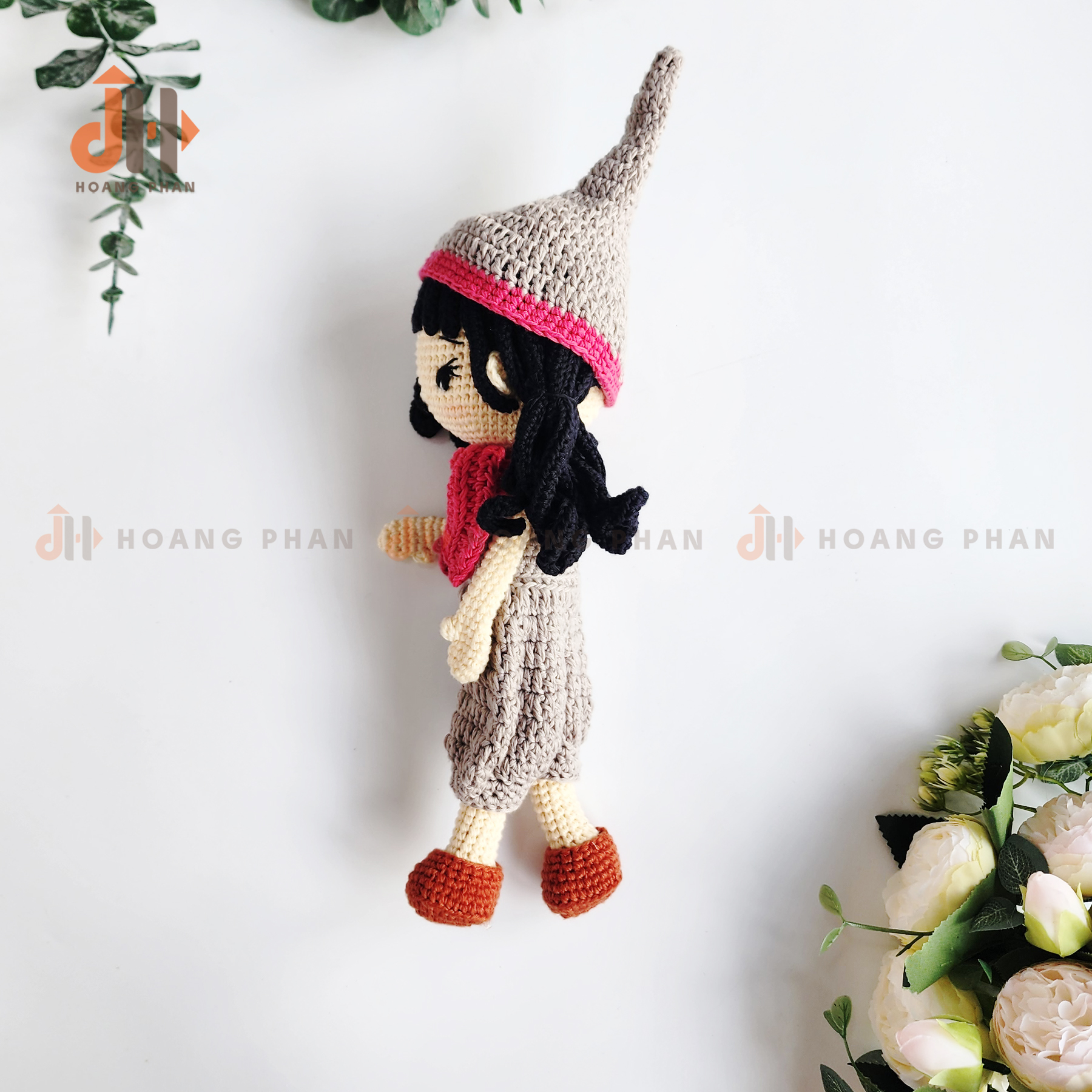Búp bê móc len - Cô nàng Malala - Phiên bản 03