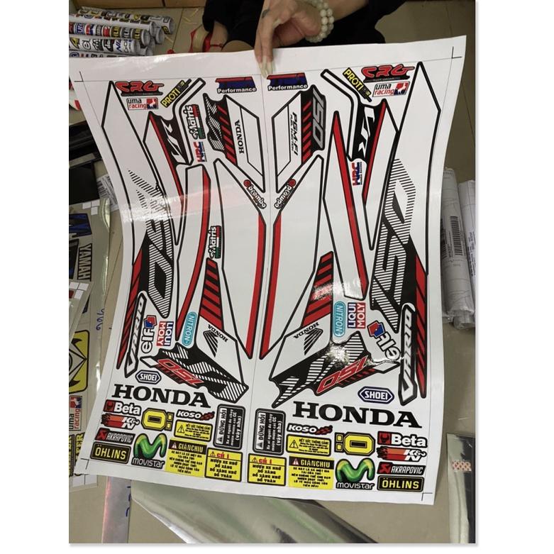 Tem rời vario 150 đen