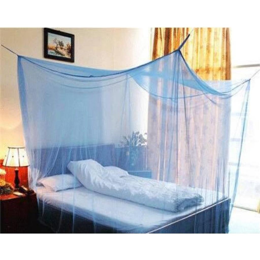 Rẻ Vô ĐịchMùng tuyn chống muỗi giá rẻ, mùng giăng dây chống muỗi, mùng ngủ vải tuyn cột dây 4 góc, mùng giăng đủ size