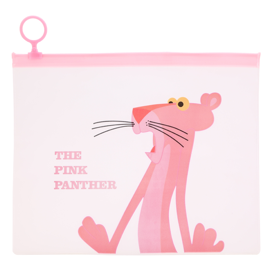 Túi Đựng Bút Viết Zip The Pink Panther - Ngạc Nhiên