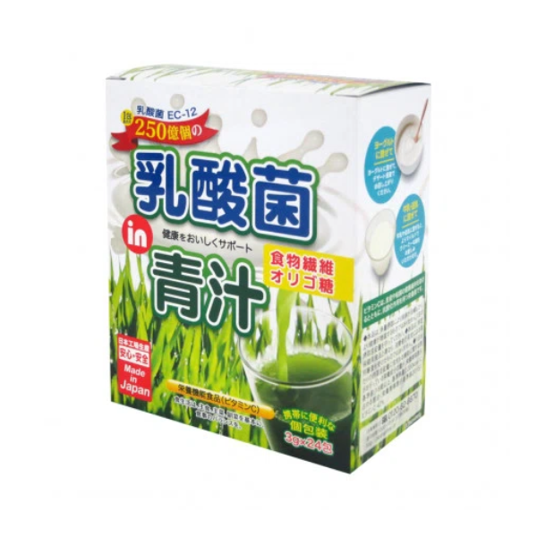 Bột mầm lúa mạch Aojiru lợi khuẩn Acid Lactic 72g
