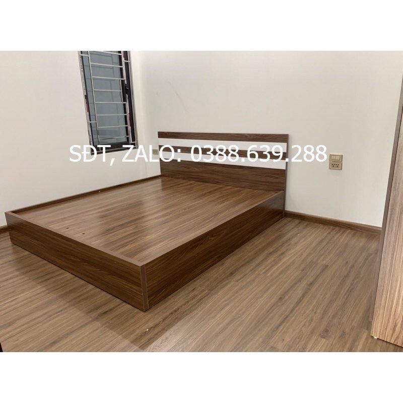 Giường gỗ công nghiệp 1m8x2m