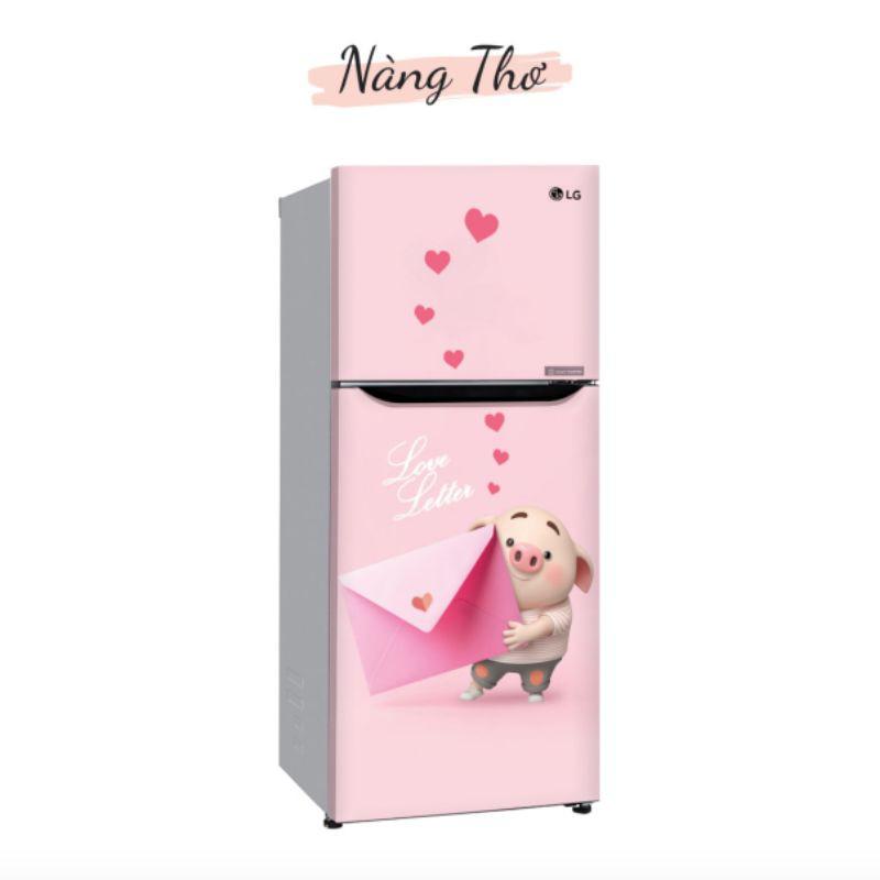 Decal tủ lạnh