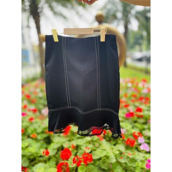 Chân váy công sở chất đẹp kiểu dáng độc lạ tôn đôi chân dài dễ phối các loại áo sơ mi