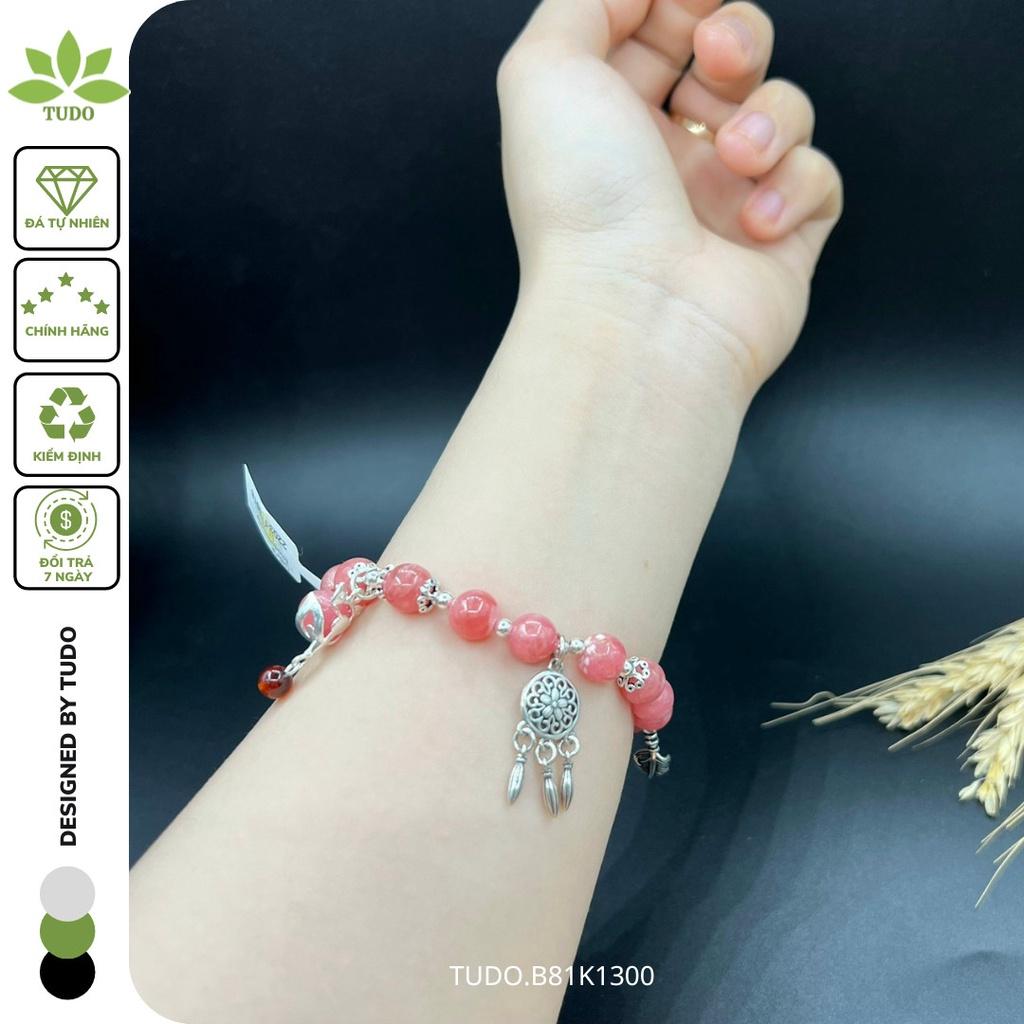 Vòng Tay Nữ Đẹp - Vòng Phong Thủy Đa Mệnh TUDO VCBDAOH AG925 B81K1300 Charm Dreamcatcher