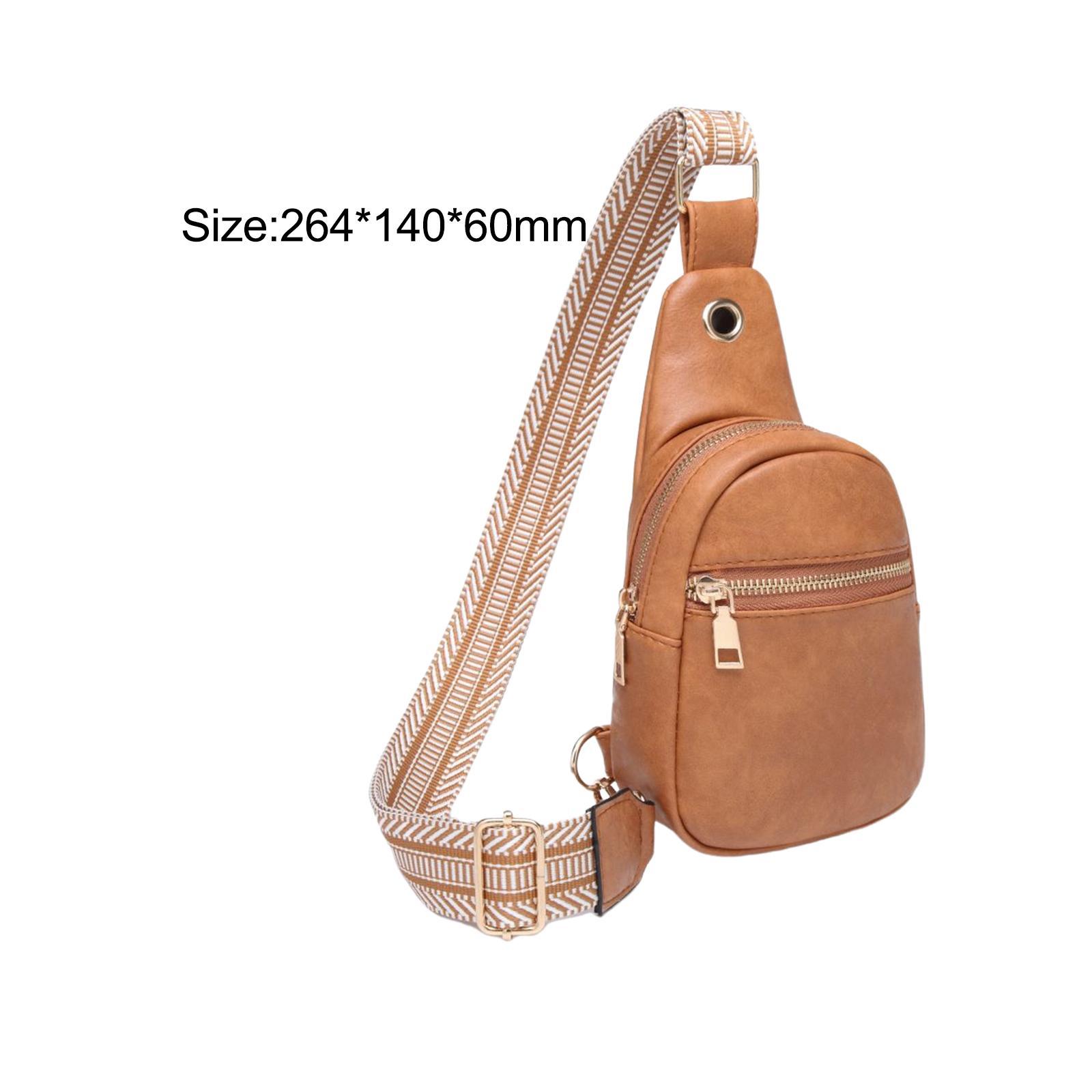 Bag Women Crossbody Backpack Chest Bag Adjustable Shoulder Strap Versatile Fashion Pouch Crossbody Phone Purse for Hiking Outdoor