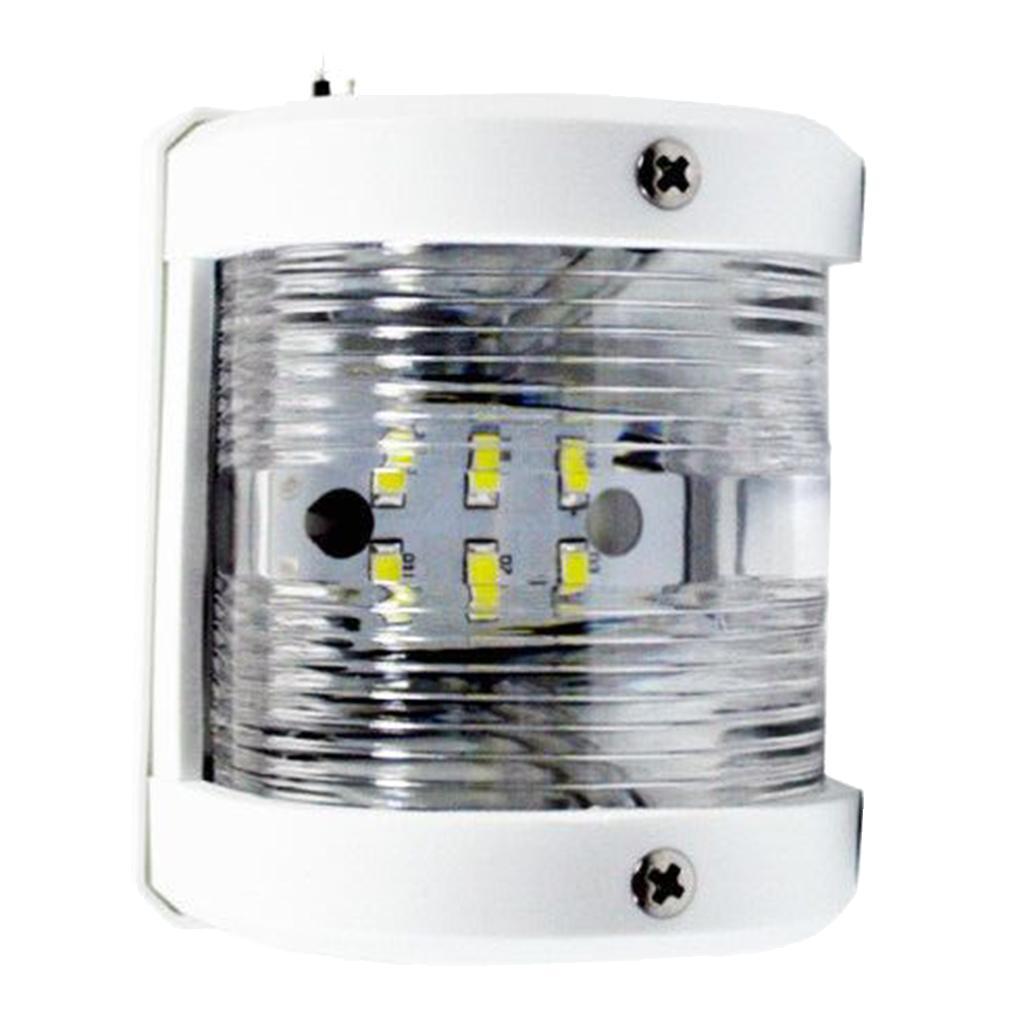 3X 12V LED White Stern Lights Marine Night Sailing Signal Lamp