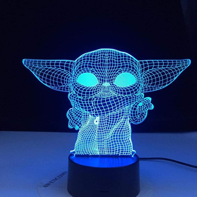Đèn Ngủ Trang Trí Hình 3d Độc Đáo