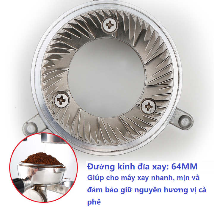 Máy xay cà phê chuyên nghiệp L-Beans SD-900N công suất lớn dùng cho quán Cà phê-Hàng chính hãng