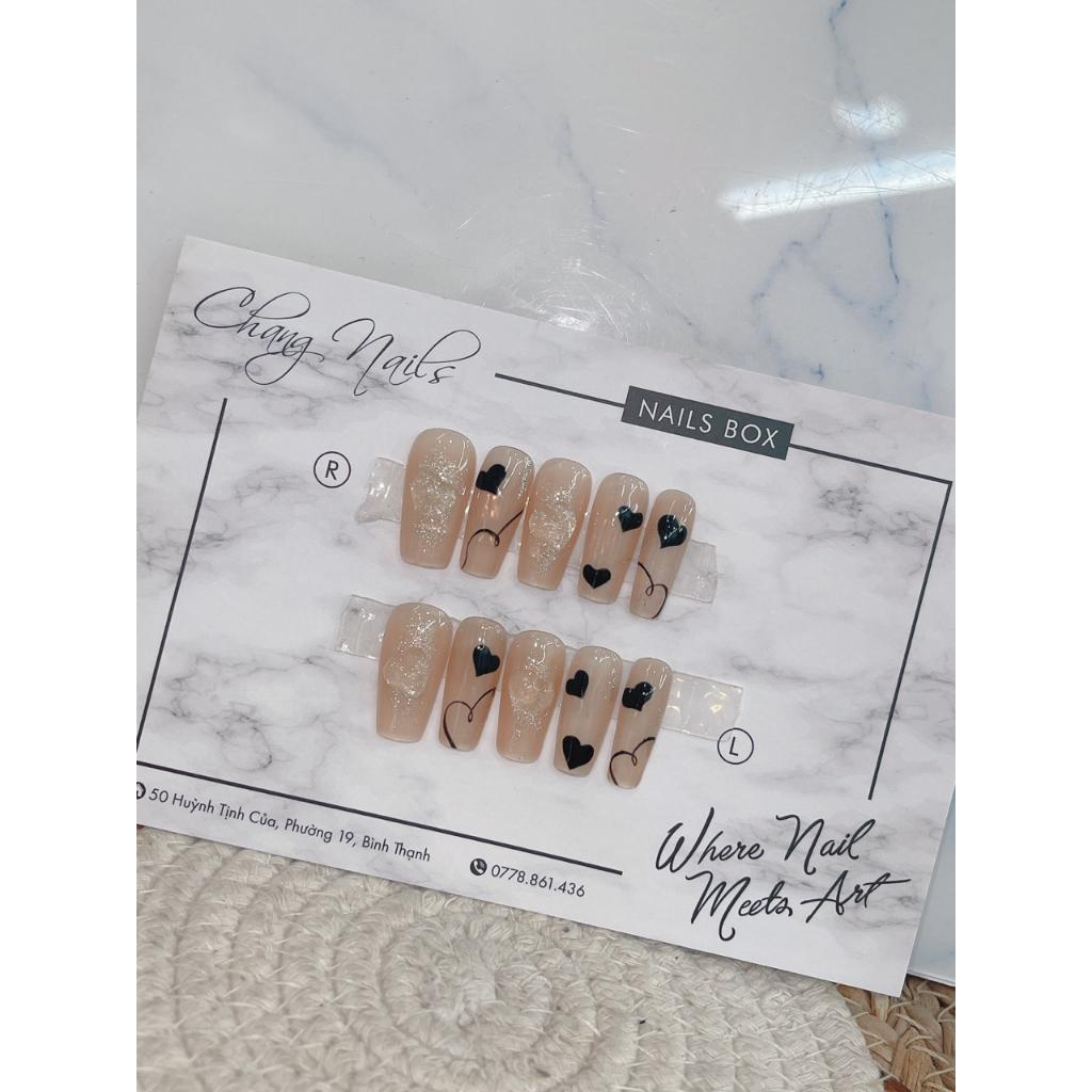 Nail Box thiết kế thủ công ChangNails - Nail Trái Tim