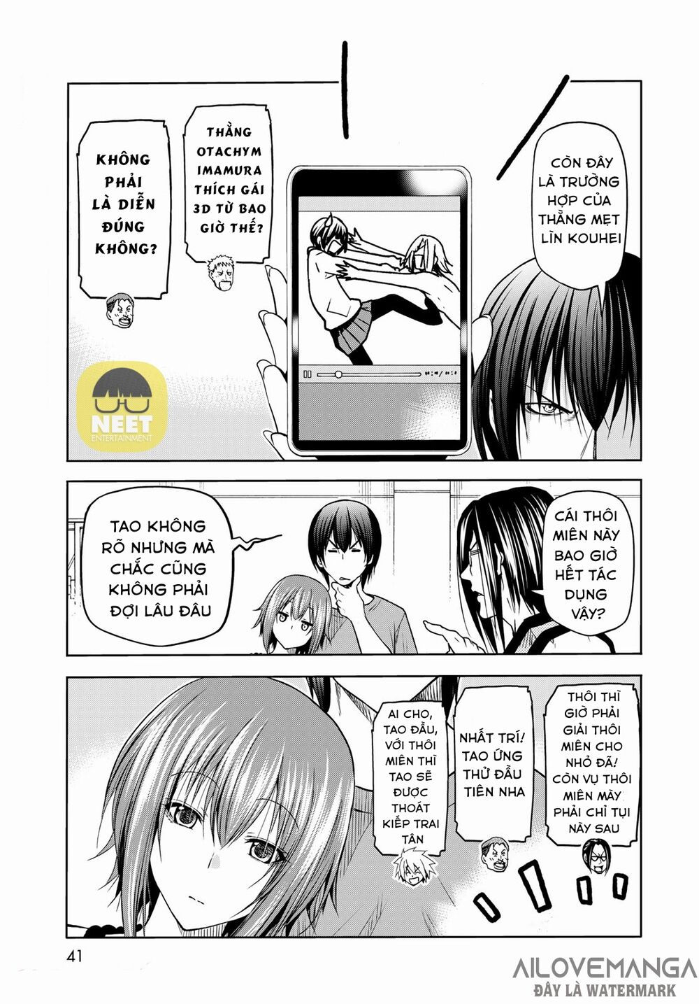 cô gái thích lặn - grand blue chapter 74 38