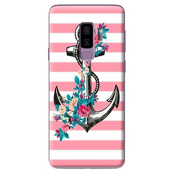 Ốp Lưng Điện Thoại Dành Cho Samsung Galaxy S9 Plus - Mỏ Neo Hoa