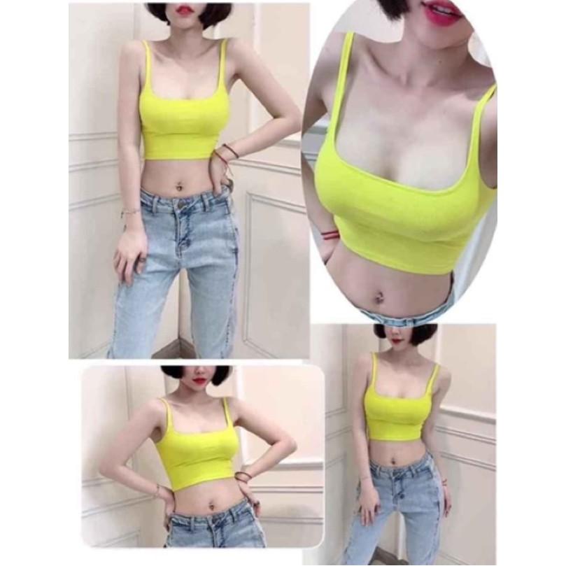 Áo 2 dây croptop hở lưng