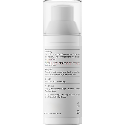 Gel DrCeutics Dual Urea 5% Invisible Hydrating Gel giúp dưỡng ẩm và phục hồi da (50g) - Hàng chính hãng