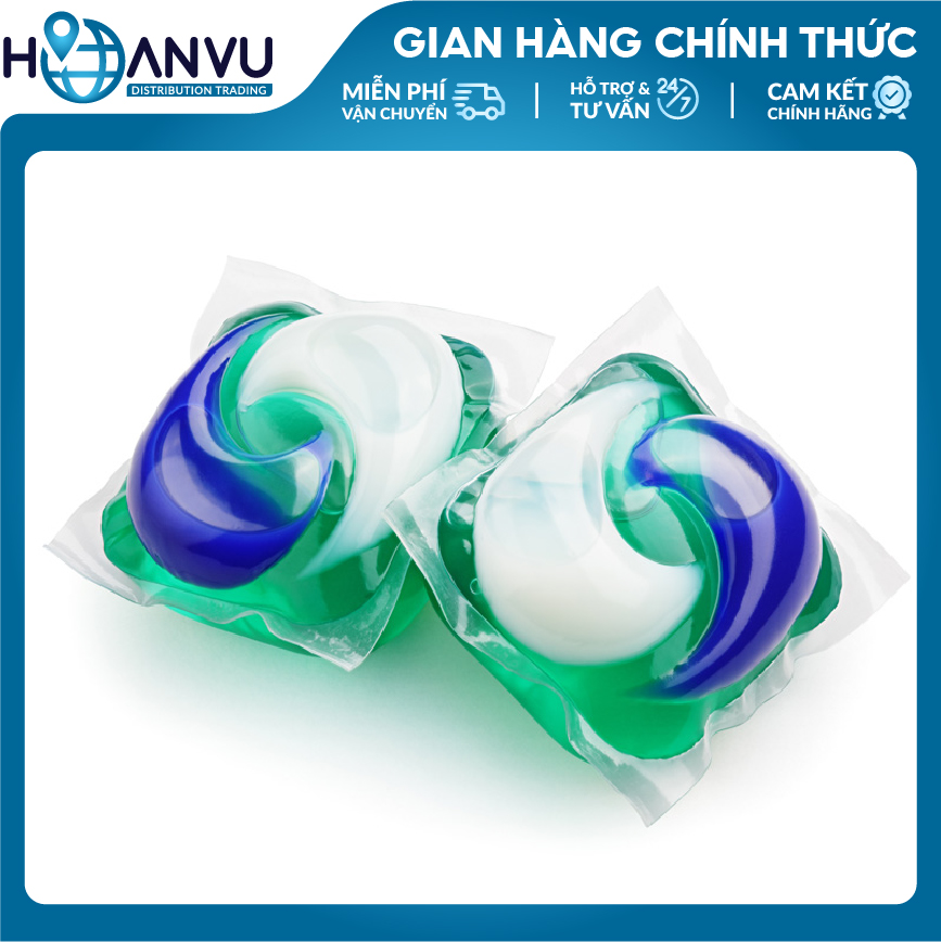 Bình viên giặt Tide Pods Plus Ultra Oxi 4in1 104 viên - Nhập khẩu Mỹ