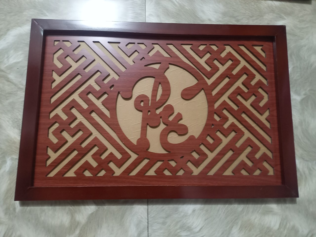 Tấm (Chắn khói) chống ám khói bàn thờ gia tiên, bàn thờ treo tường kiểu dáng đẹp