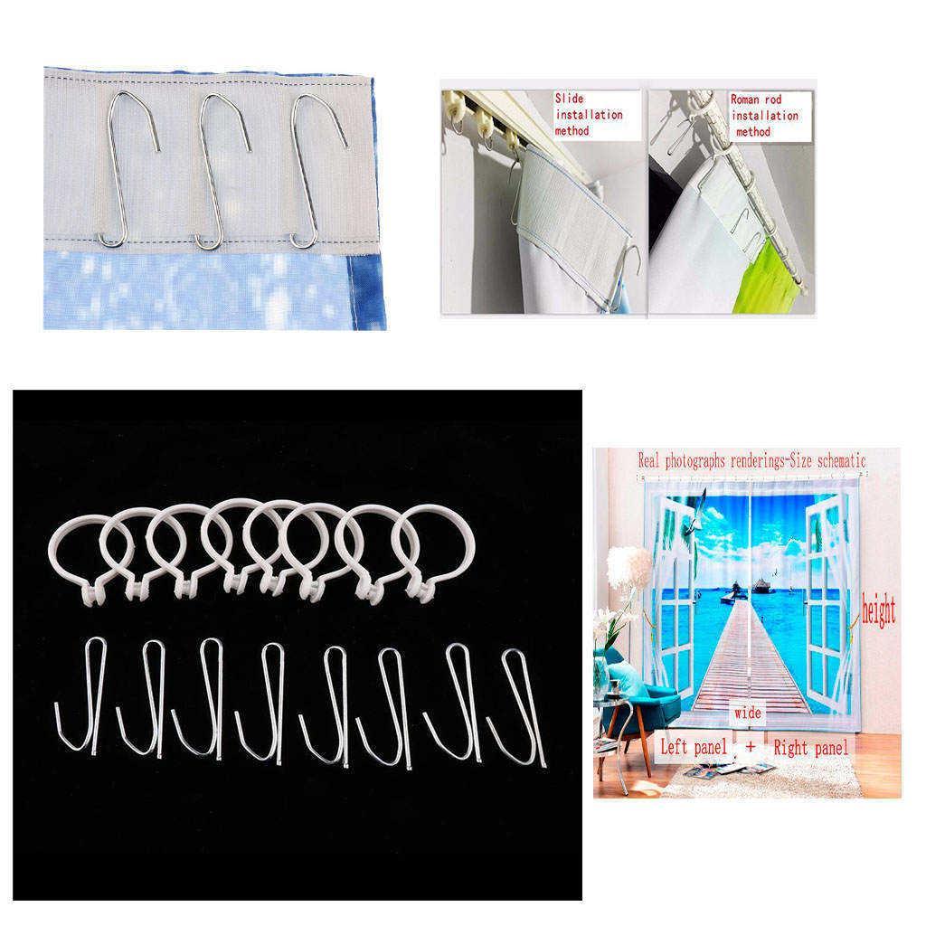 Night  Living Room Window Drapes 2 Panel Set MACHINE WASHABLE