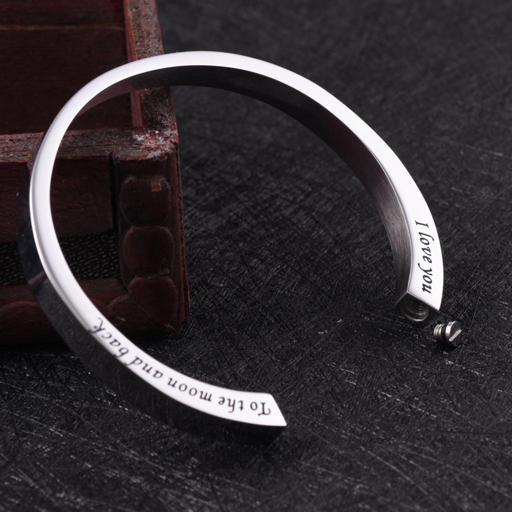 Stainless Steel Cremation Bracelet