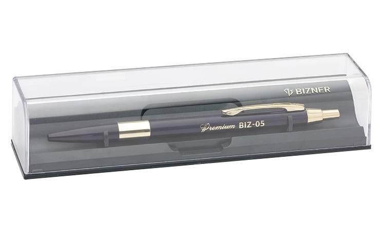 Bút Bi Có Hộp Đựng Thiên Long Bizner Biz-05 0.7mm - Mực Xanh