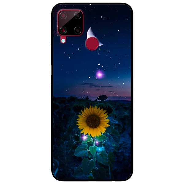 Ốp lưng dành cho Realme C15 mẫu Hoa Đêm