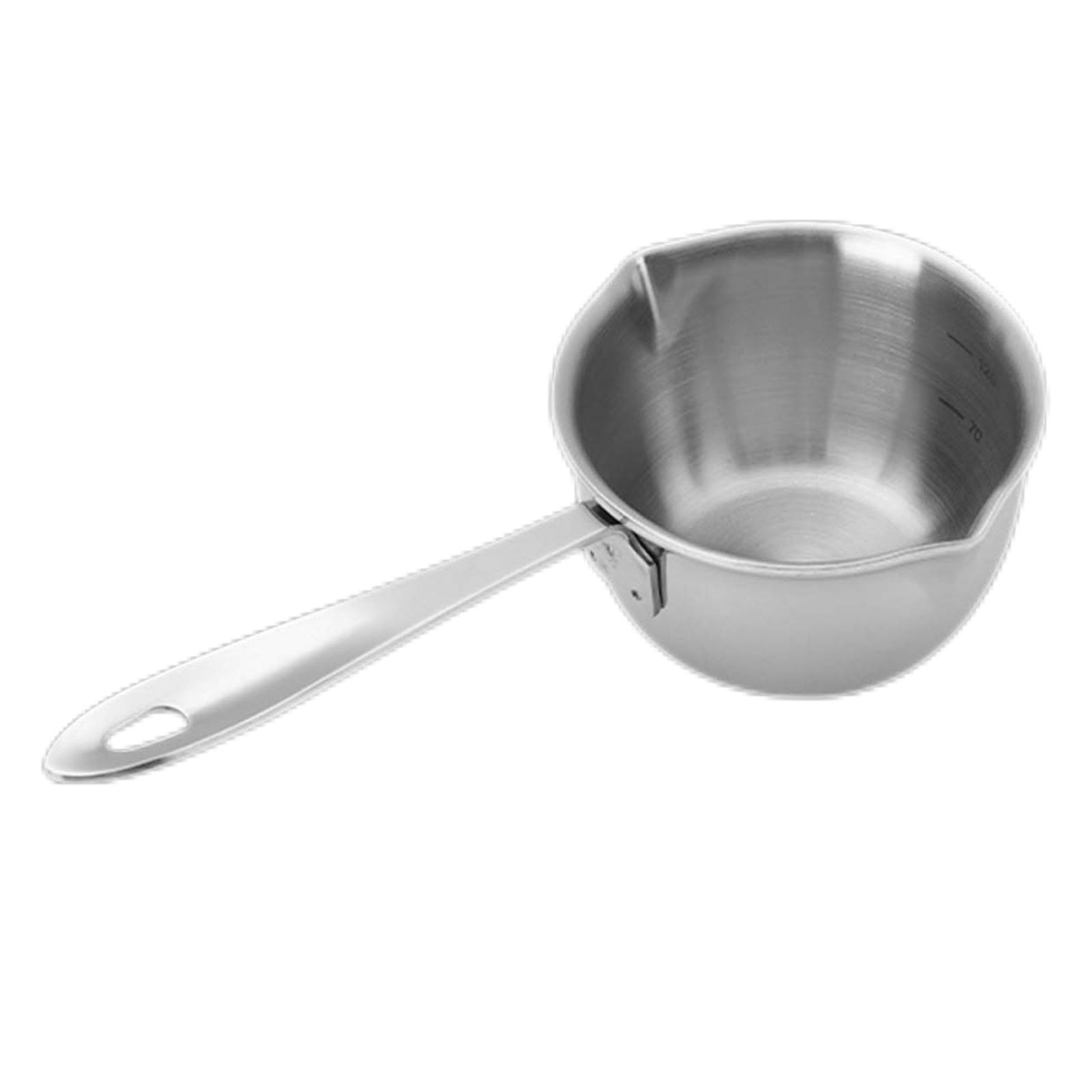 304 Stainless Steel Soup Pot Butter Melting Pot Sauce Cups Kitchen