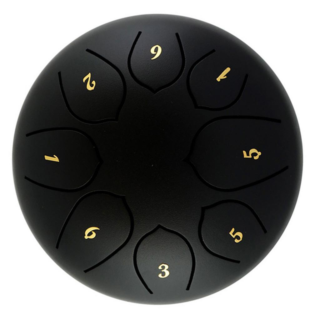 6 Inch Steel Tongue Drum Hand Pan Drum W/ Bag Mallets For Beginner Adult Kid