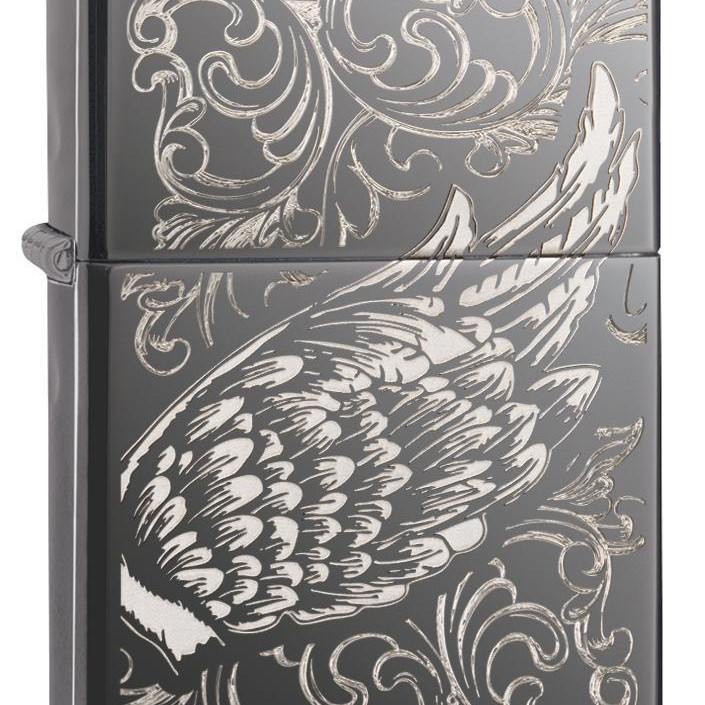 Bật Lửa Zippo Filigree Flame and Wing Design 29881