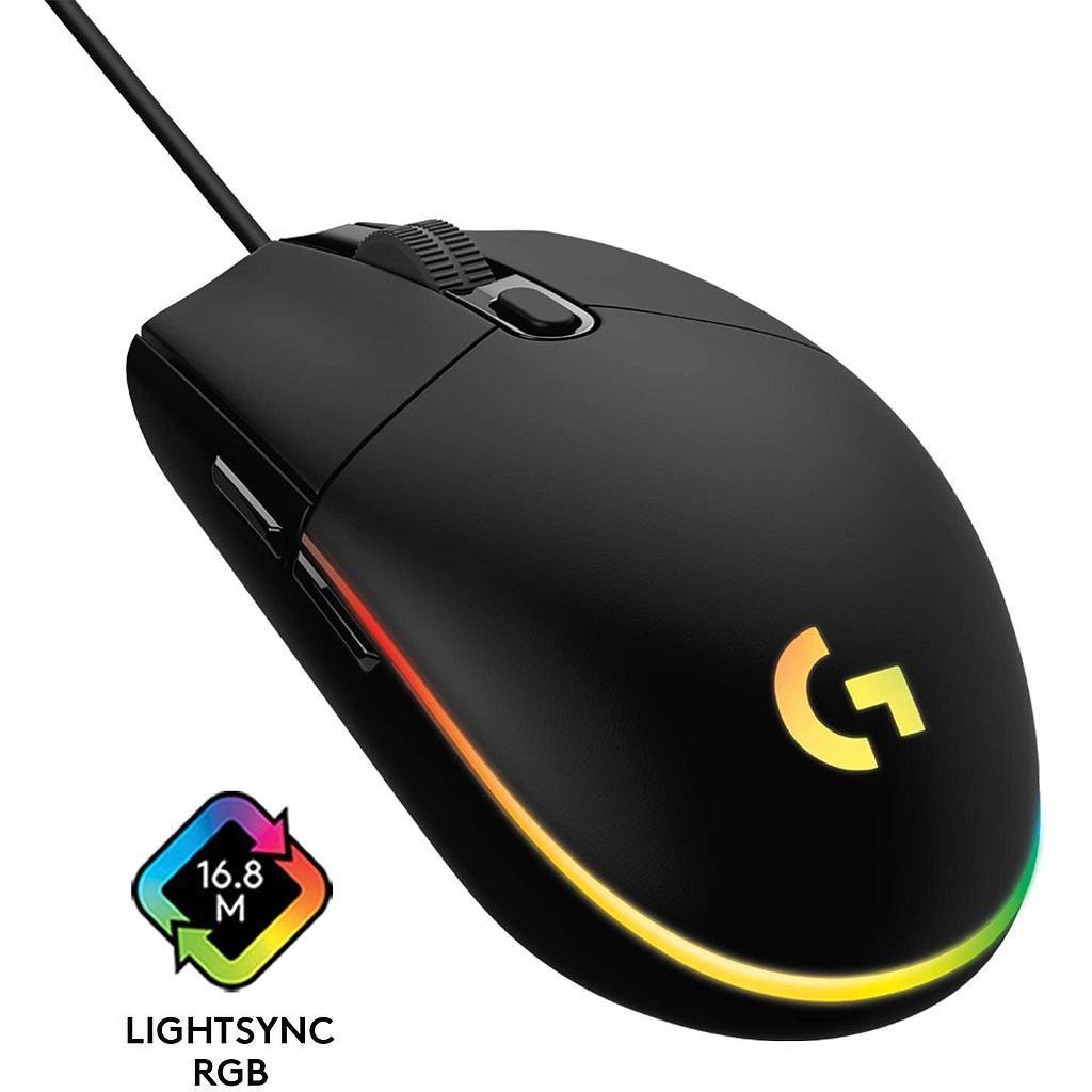 Chuột Logitech G102 LIGHTSYNC Gen 2 - Đen Hàng chính hãng